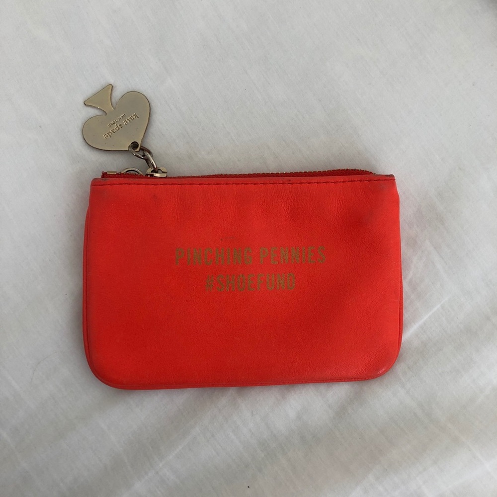 KATE SPADE Pinching Pennies coin purse/key chain